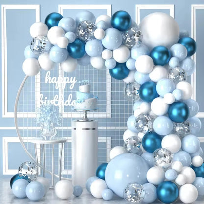 Kit Arche Ballon Mariage Bleu