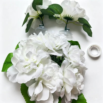 Fleur ventouse décoration voiture mariage