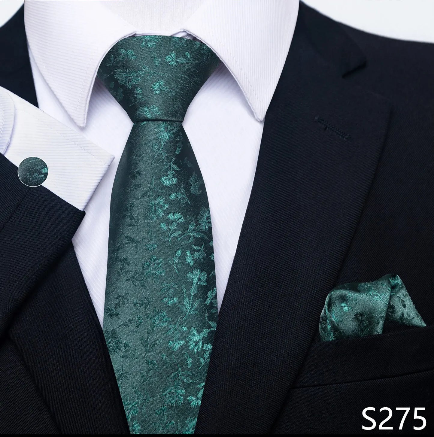 Coffret cravate mariage homme et pochette