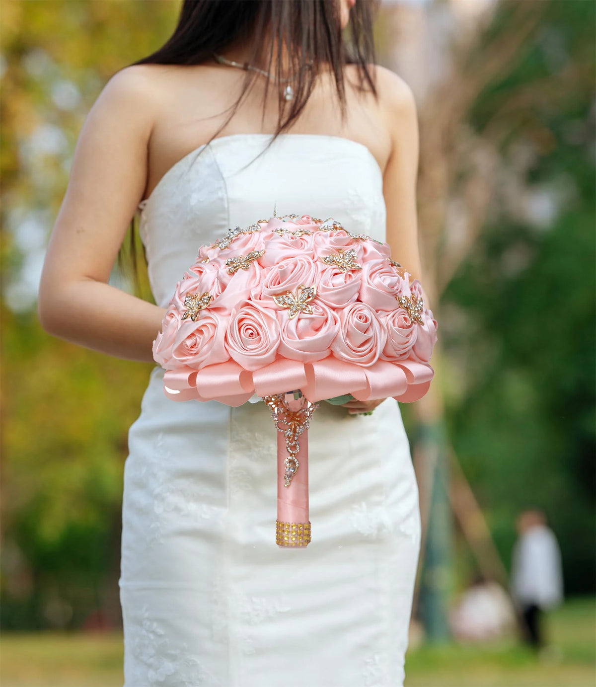 Bouquet de Mariée Broche Perles