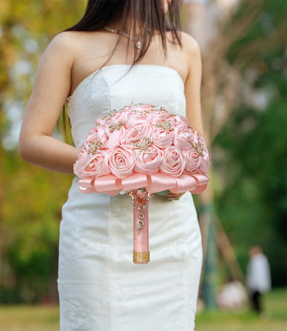 Bouquet de Mariée Broche Perles