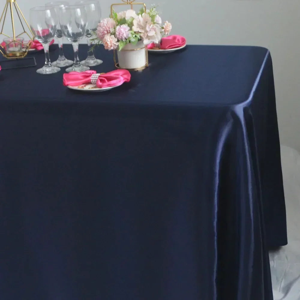 Nappe Satin Mariage Réutilisable