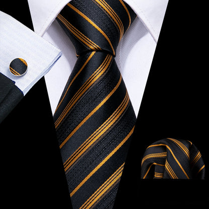 Cravate Mariage Homme Pochette et Manchettes — vue 13