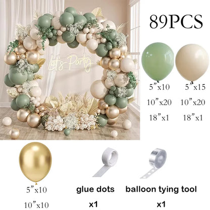 Arche ballon mariage guirlande 17 coloris au choix