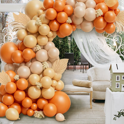 Arche Ballon Mariage Orange Mat — vue 3