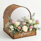 Urne Mariage Bois Arche Miroir