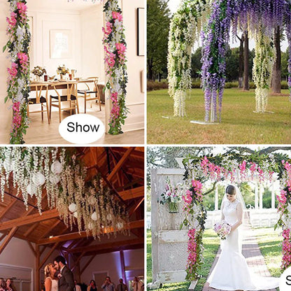Guirlandes de Glycine Artificielle Mariage — vue 6