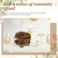 Urne Mariage Champêtre Tonneau en Bois