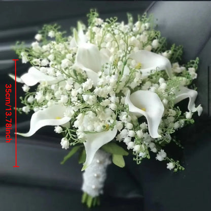 Bouquet Callas Fleurs Artificielles Mariage