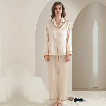 Pyjama Long Satin Demoiselles d'Honneur