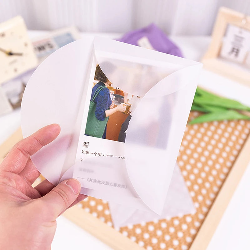 Enveloppes translucides pour faire-part mariage