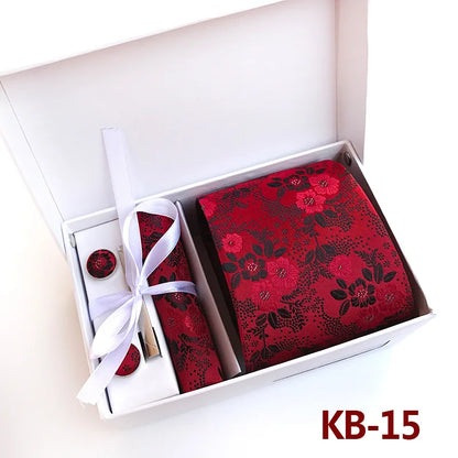 Coffret Cadeau Cravate Mariage Fleurie — vue 12