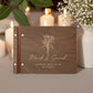 Livre d'or mariage bois pages épaisses