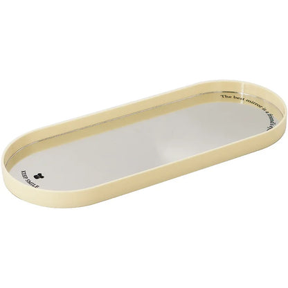 Plateau Miroir Ovale Décoration Mariage