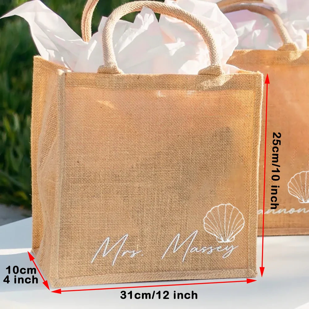 Sac de Plage Personnalisé Demoiselle d'Honneur
