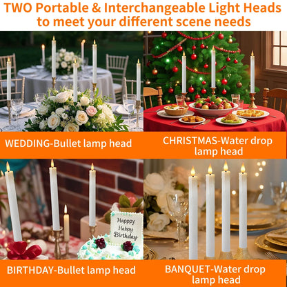 Bougie LED Télécommande Mariage