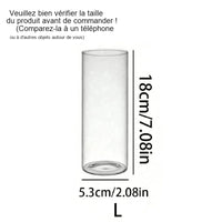 Bougeoir Mariage Photophore en Verre — L (18 cm)