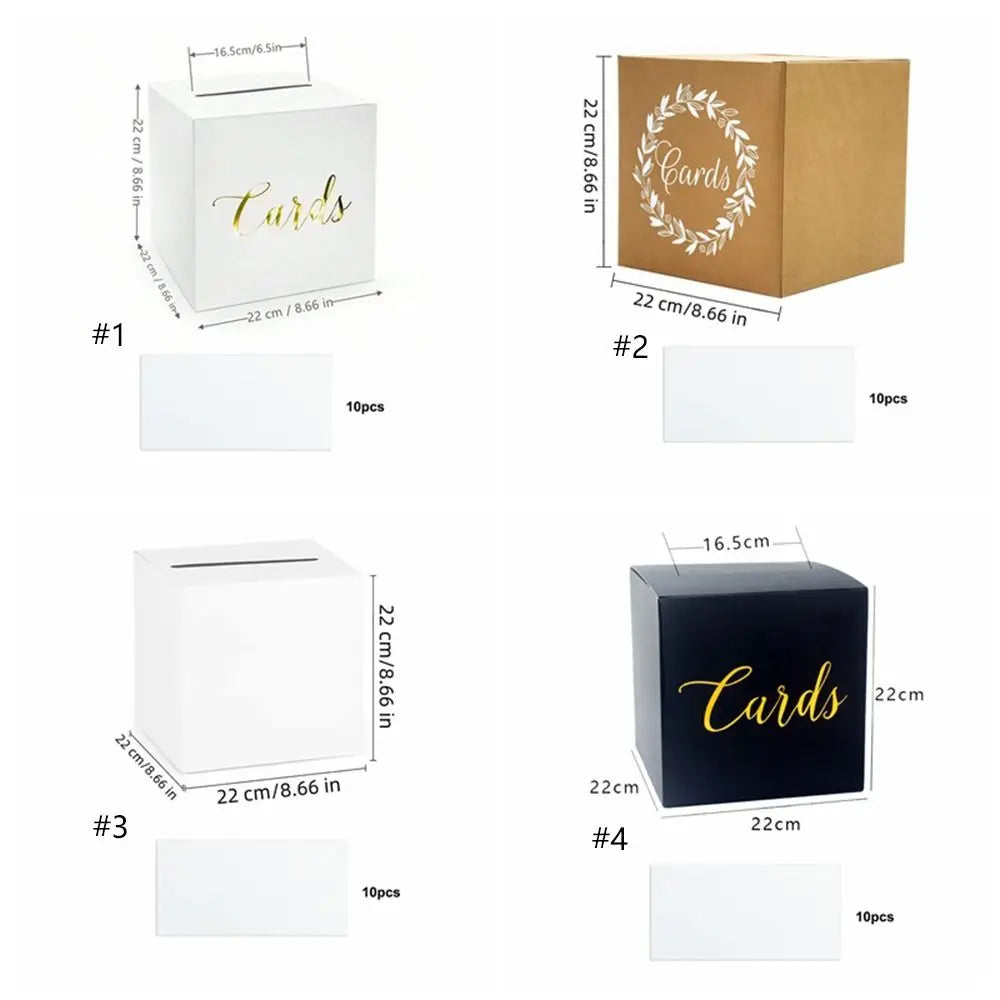 Urne mariage boîte à cartes élégante