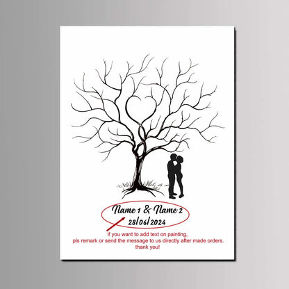 Arbre à Empreintes Original Mariage