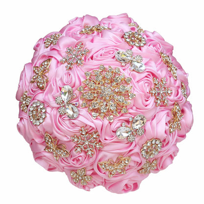 Bouquet de Mariée Broche Perles