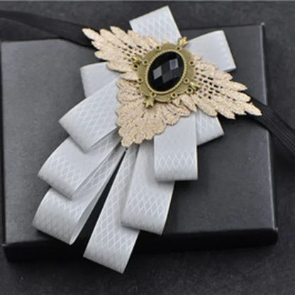Nœud Papillon Mariage Broche Strass