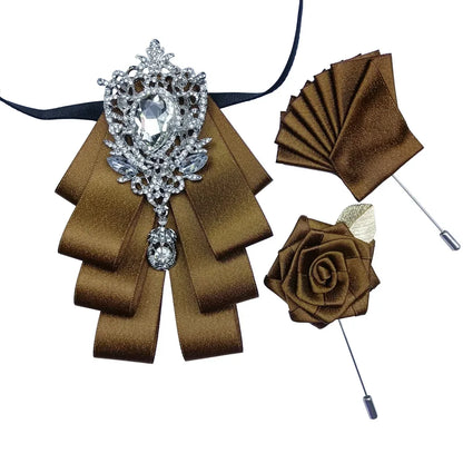 Nœud papillon mariage bijou et pochette — vue 32