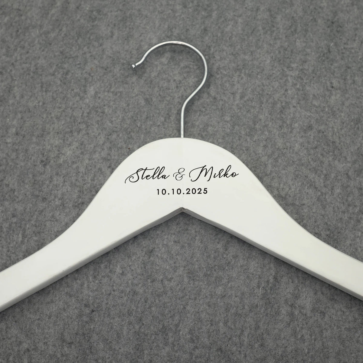 Paire de Cintres Personnalisés Mariage