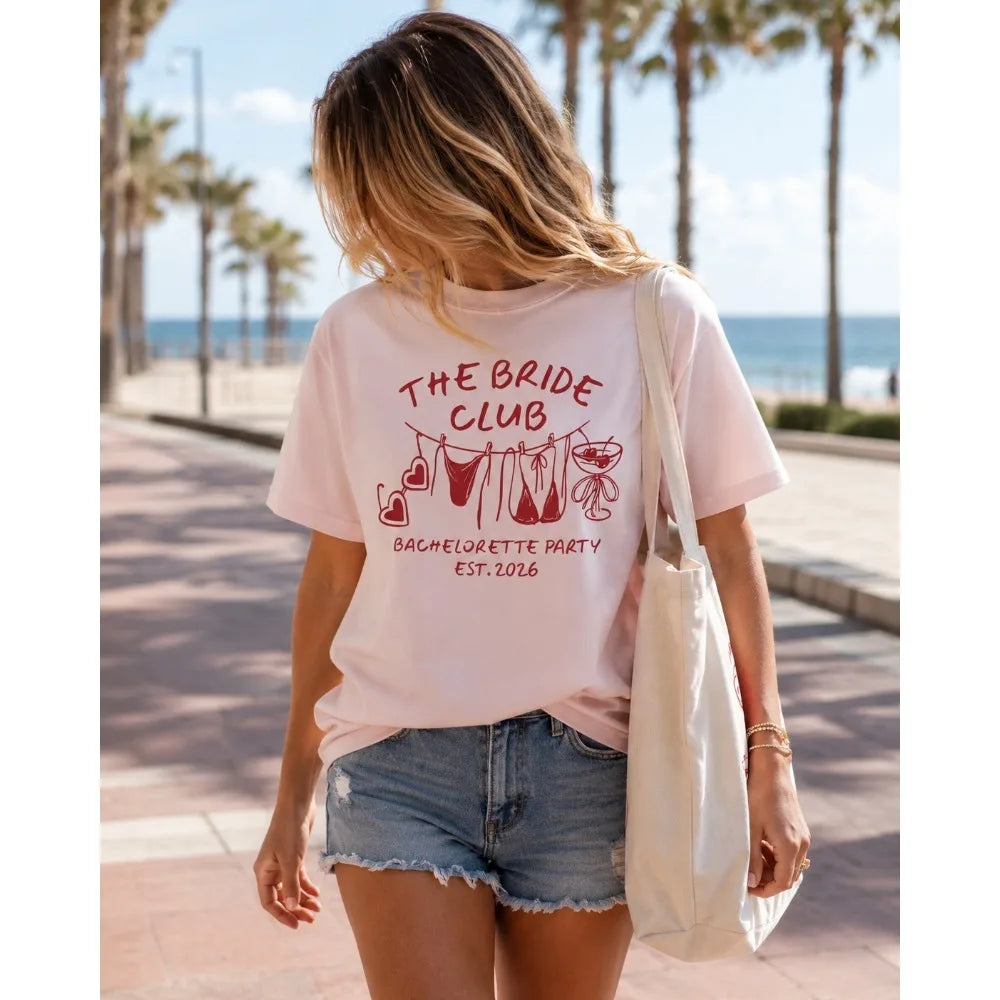 T-shirt EVJF The Bride Club 2026