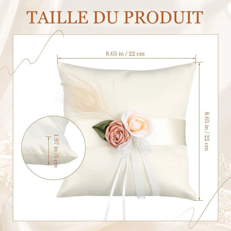 Coussin porte alliance pour cérémonie — vue 3
