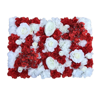 Mur de Roses Artificielles Mariage — vue 13