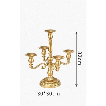 Grand Bougeoir Doré Mariage