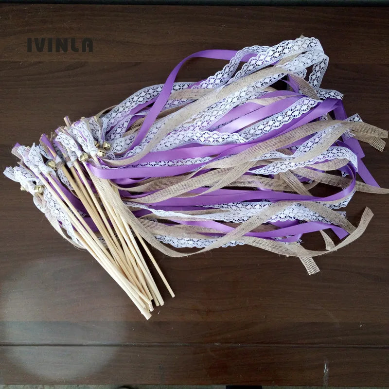 Rubans de sortie mariage avec clochettes