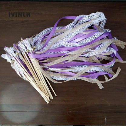 Rubans de sortie mariage avec clochettes