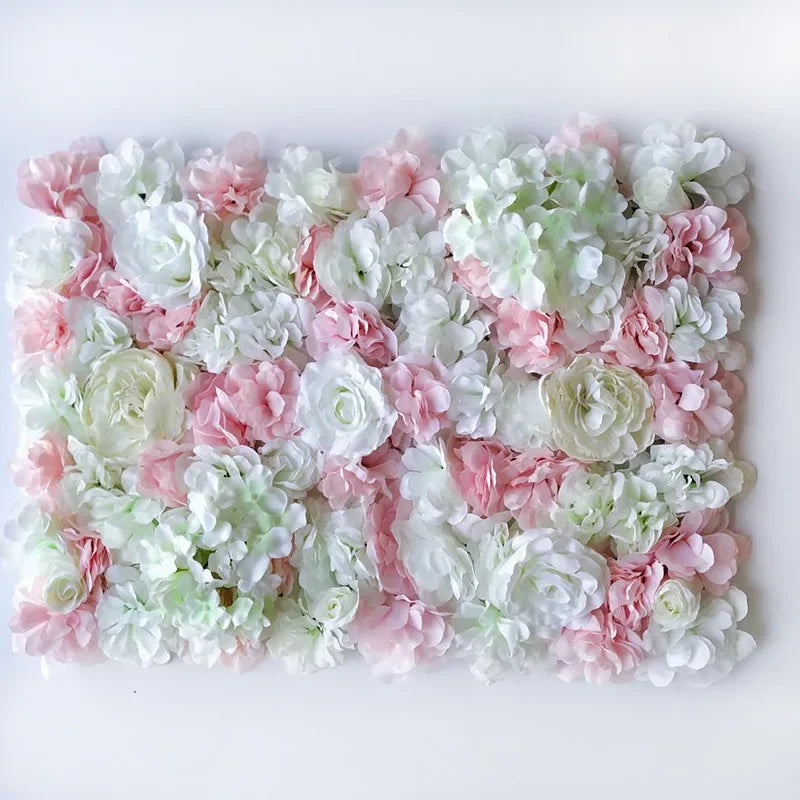 Mur de Roses Artificielles Mariage — vue 15