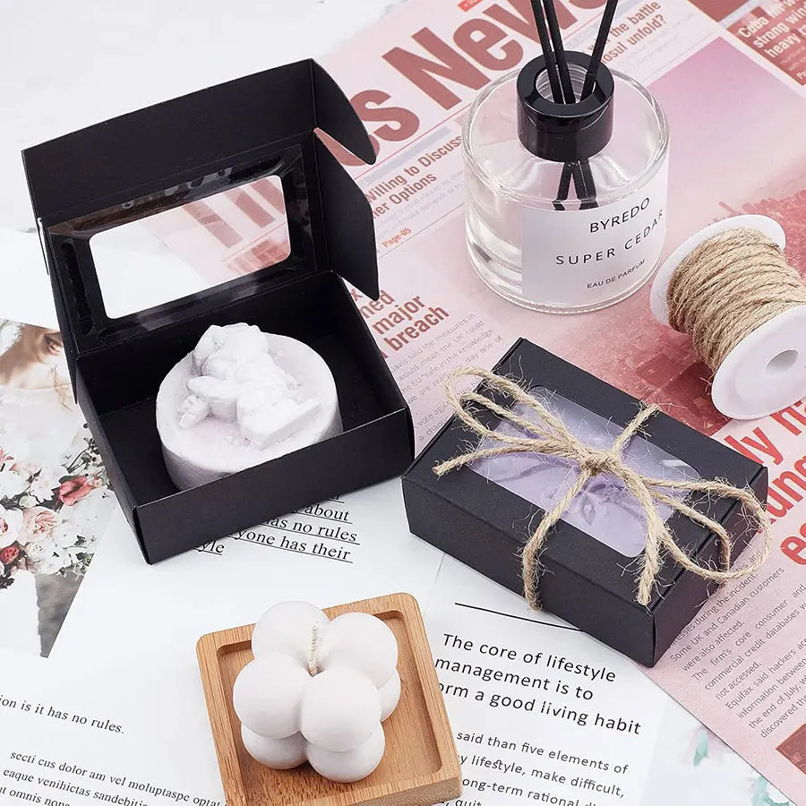 Boîte Cadeau Invité Mariage en Papier Kraft