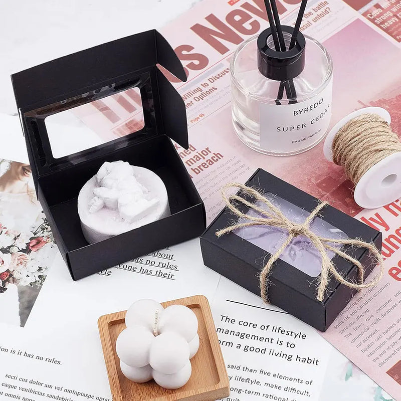 Boîte Cadeau Invité Mariage en Papier Kraft — vue 4