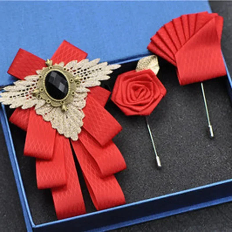 Nœud Papillon Mariage Broche Strass
