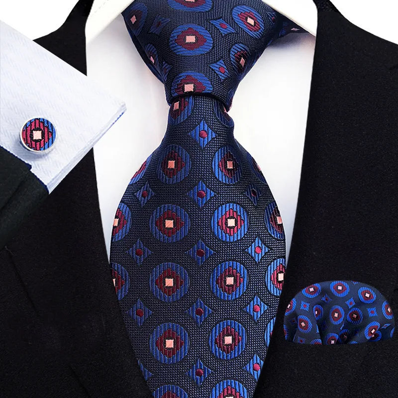 Cravate Mariage Jacquard Trois Pièces — vue 20