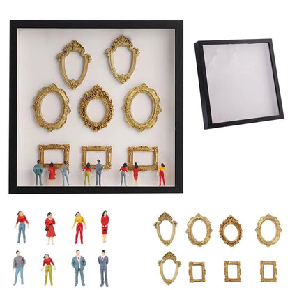 Boîte Souvenir Mariage Vitrine Miniature
