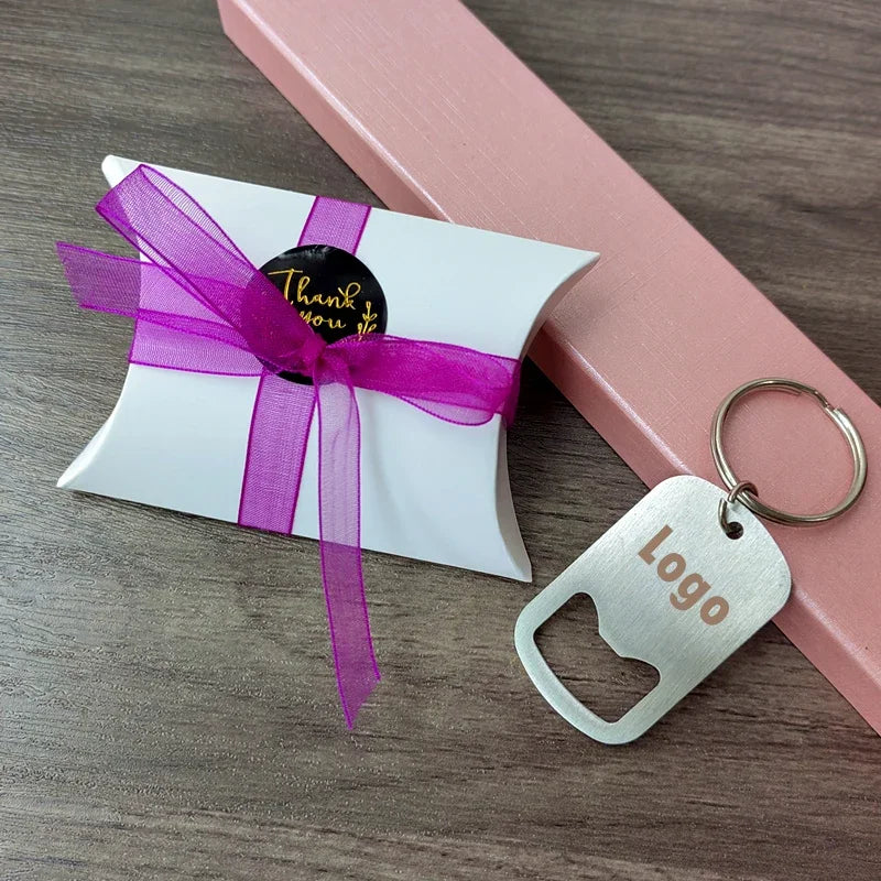 Cadeau Invité Mariage Porte-clés Décapsuleur Personnalisé