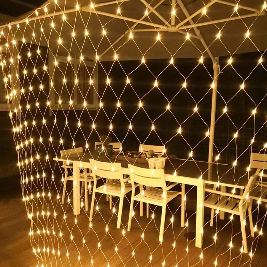 Rideau Lumineux Filet LED Mariage — vue 3