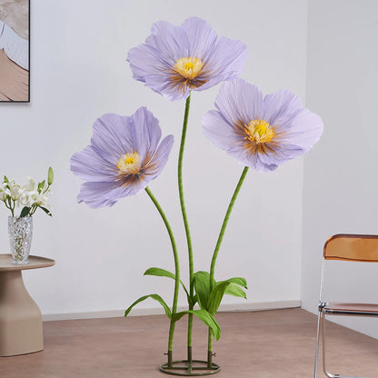 Grandes Fleurs Papier Artificielles