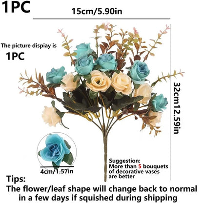 Bouquet de Fleurs Artificielles Mariage en Soie