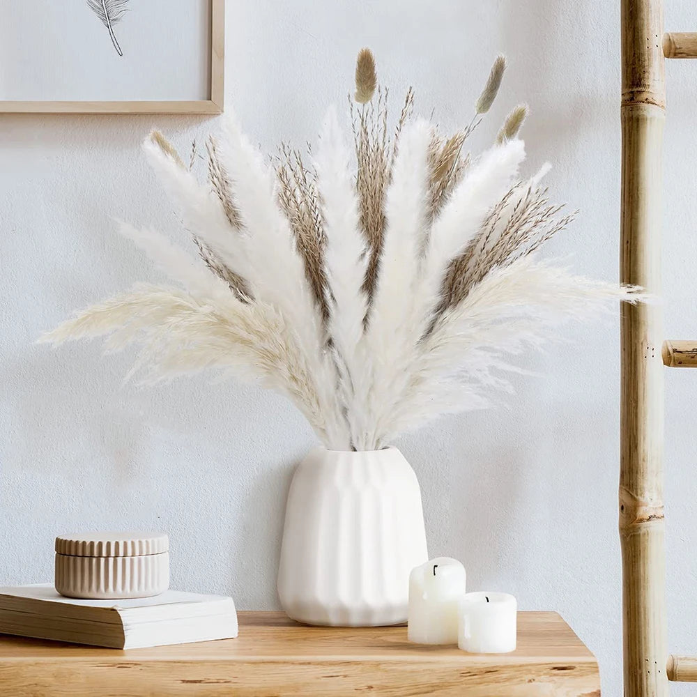 Grand Bouquet de Pampa Séchée Mariage — vue 9