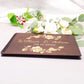 Livre d'Or Mariage Bois Gravé Personnalisé B5