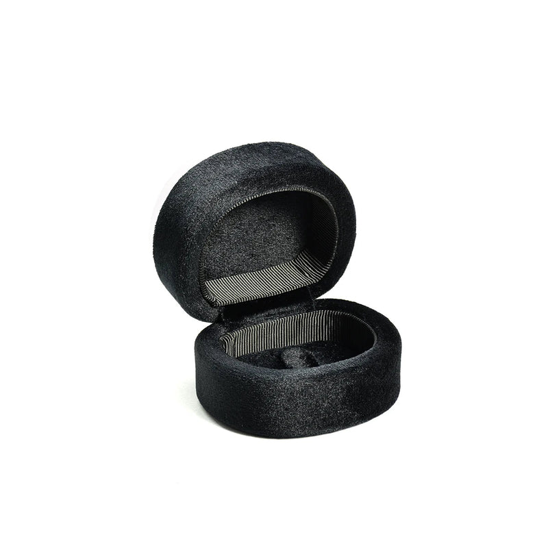 Boîte Alliance Velours Demi-Lune — Noir