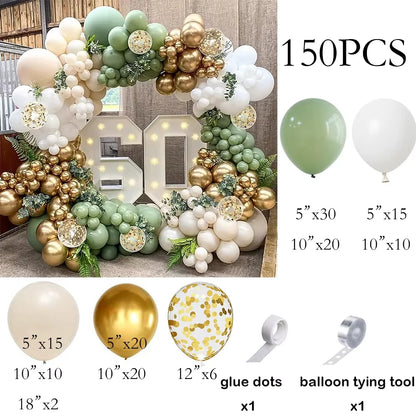 Arche ballon mariage guirlande 17 coloris au choix