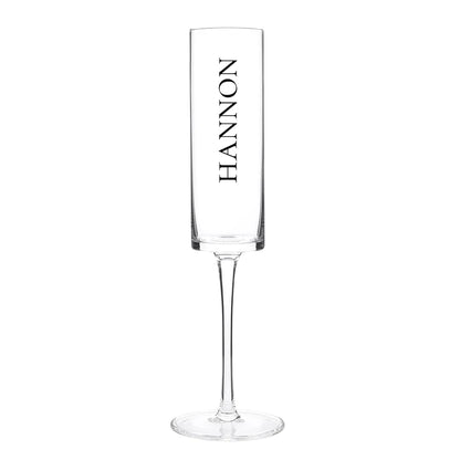 Flûte à Champagne Personnalisée Gravée Prénoms et Date