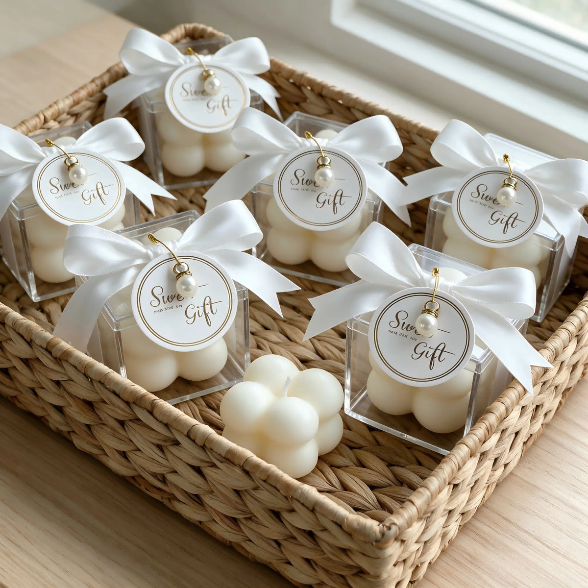 Bougie bulle parfumée cadeau mariage — vue 2