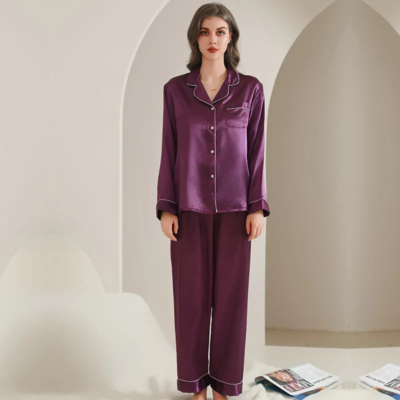 Pyjama Long Satin Demoiselles d'Honneur